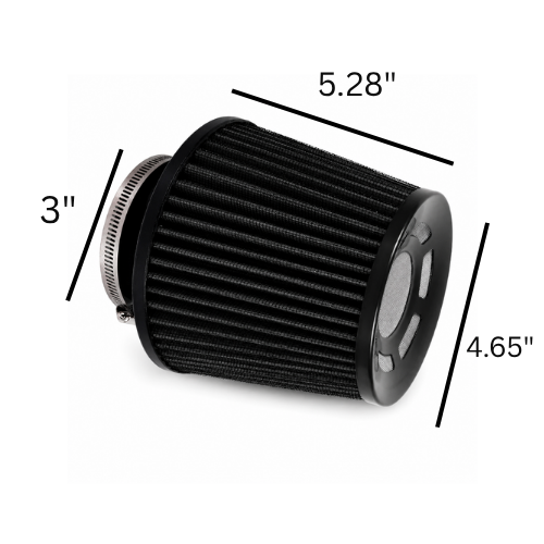 Matched Mesh High Flow Air Filter 3"