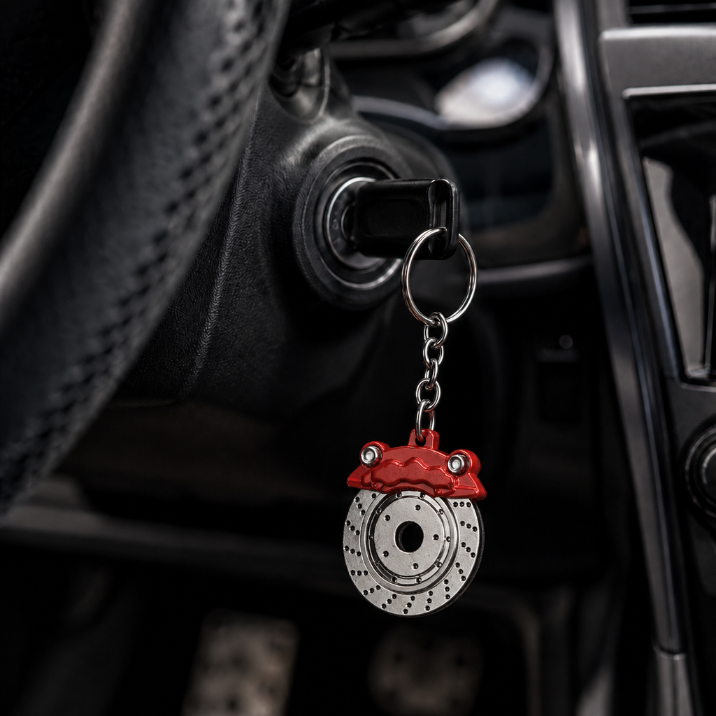 Brake Disc Keychain
