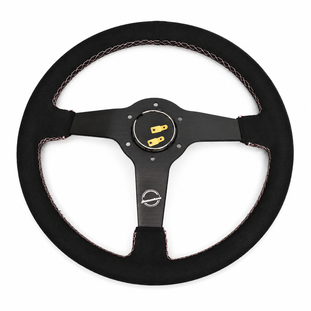 Tasty Garage Pink Style Steering Wheel (345mm)
