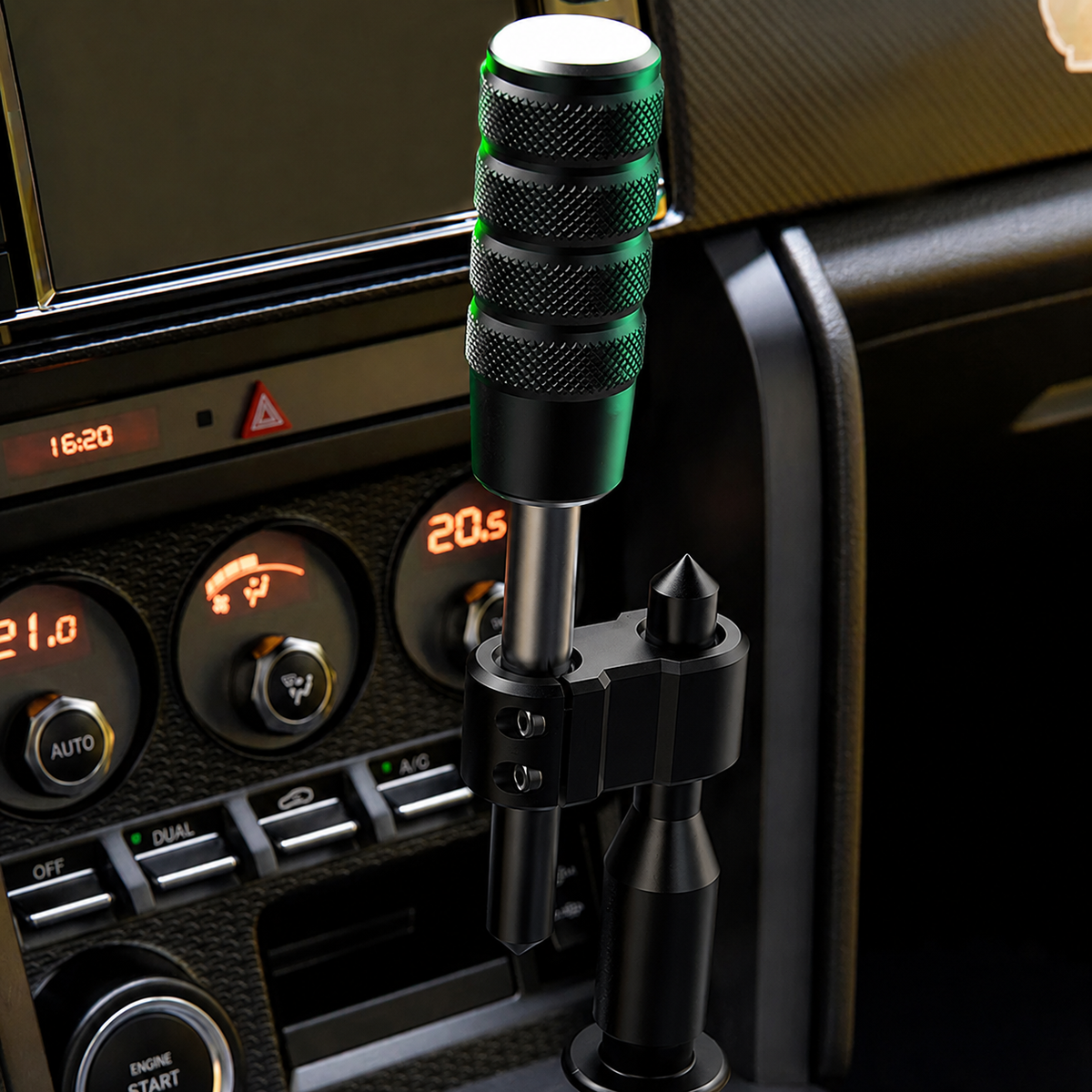 Adjustable Spiked Shifter Extension