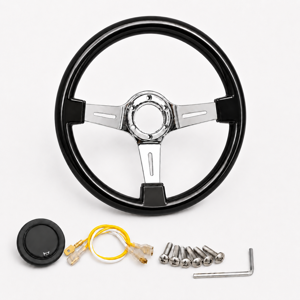 Black Chrome Wheel (340mm)