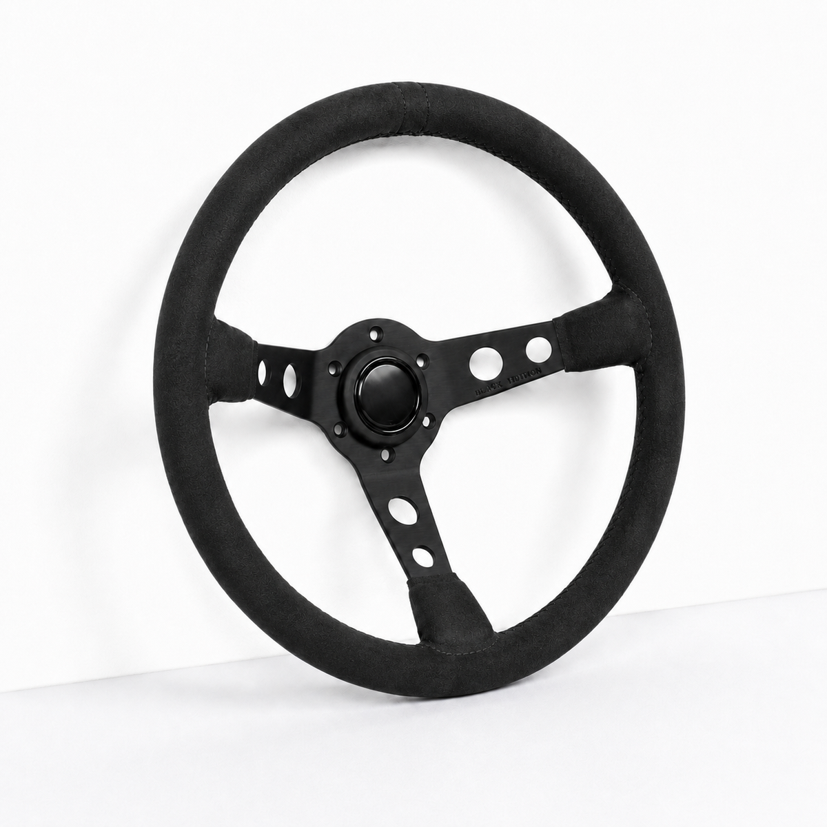 Black Edition Suede Steering Wheel