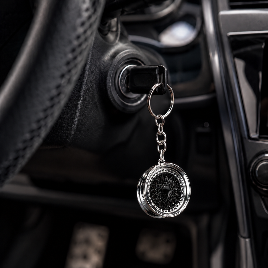 BBS Style Keychain
