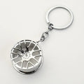 Double Spoke Wheel Keychain