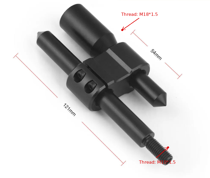 Adjustable Spiked Shifter Extension
